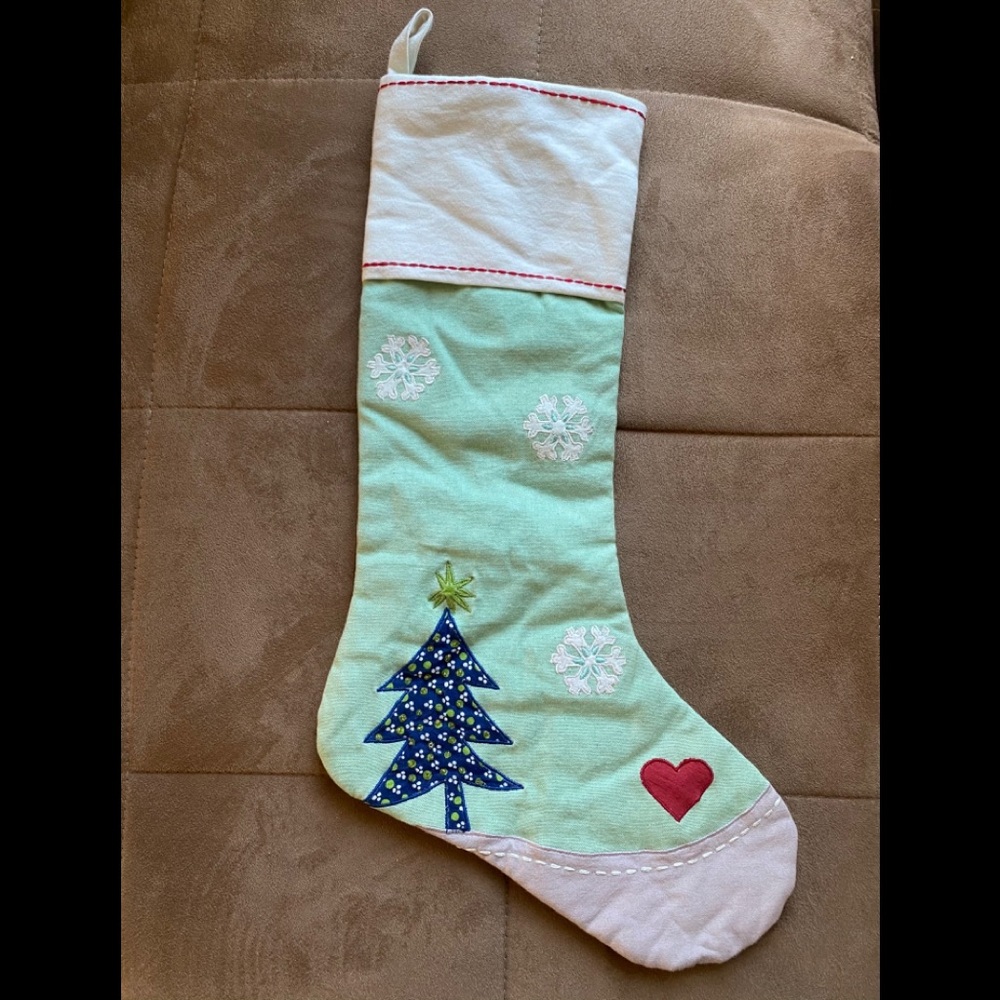 CPWM Farmhouse Charm Christmas Design Stocking